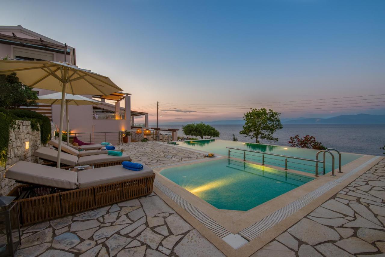 Villa Terra Del Nonno With Sea Views & Pool Гайос Экстерьер фото
