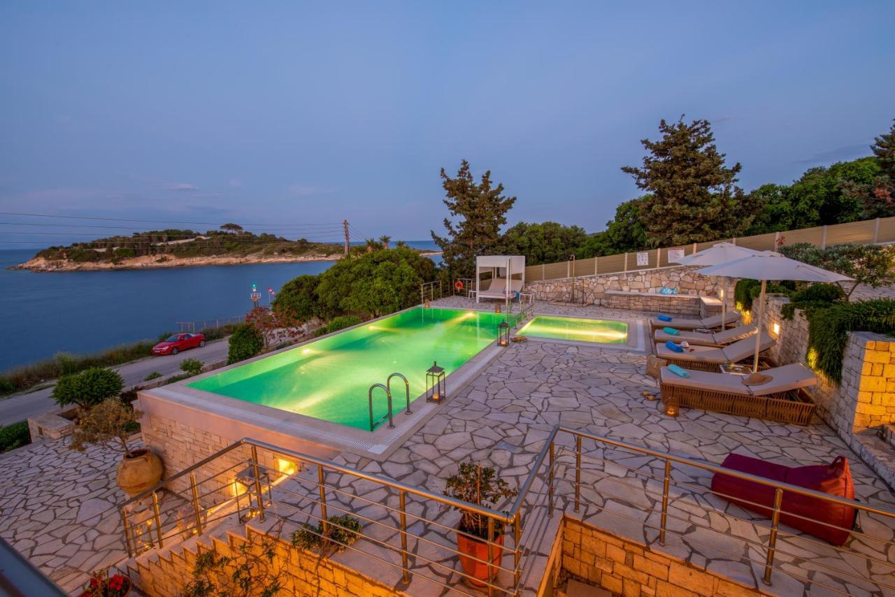 Villa Terra Del Nonno With Sea Views & Pool Гайос Экстерьер фото