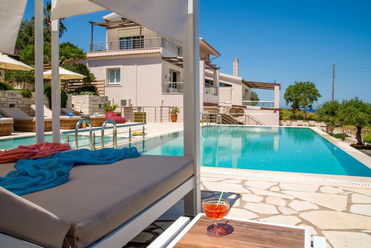 Villa Terra Del Nonno With Sea Views & Pool Гайос Экстерьер фото